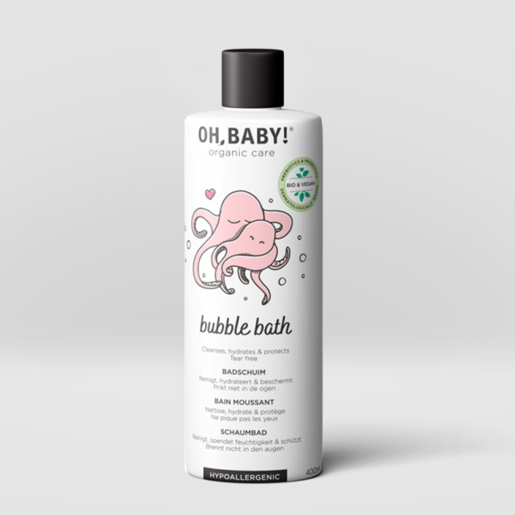 Oh Baby Hipoalerginės Vonios putos 400 ml MustBee