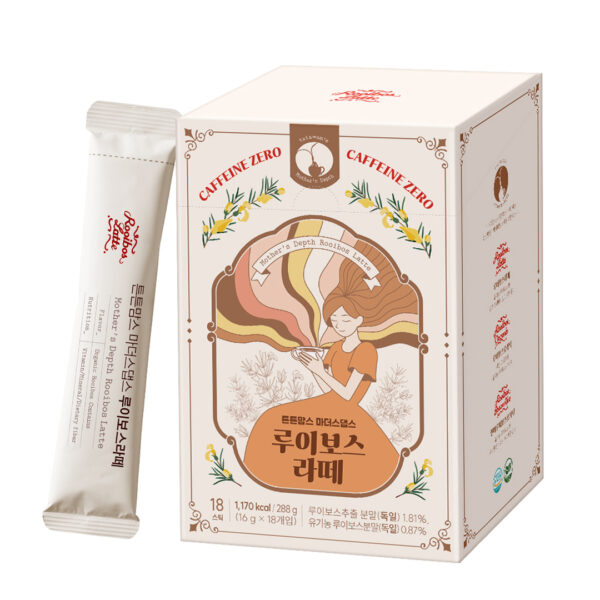 tntn mom's Rooibos Latte arbata su folio rūgštimi ir vitaminu D besilaukiančioms mamoms