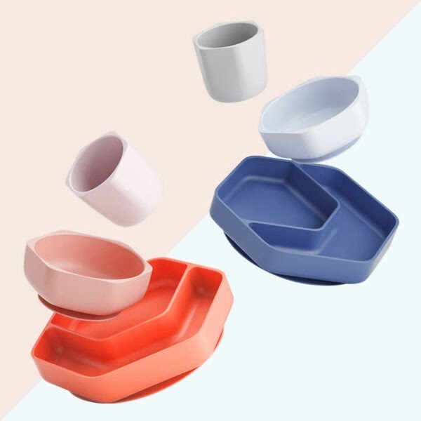 Silocone Toddler Feeding Set