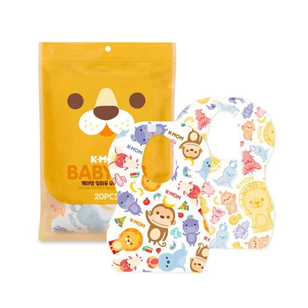 K-MOM disposable bibs (20 pcs.)