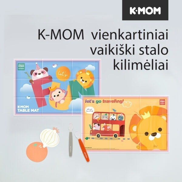 K-MOM disposable table mats (20 pcs.)