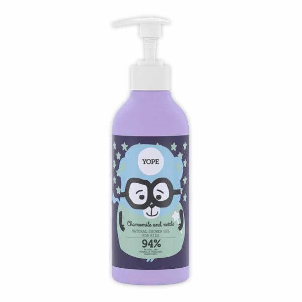 YOPE Natural shower gel for children, 400ml.