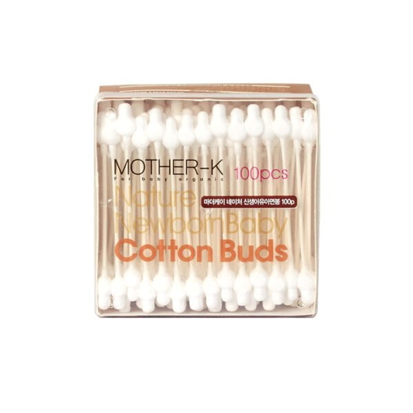 Mother-K cotton buds with paper stick (100pcs)