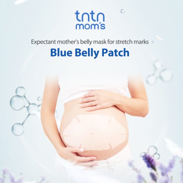 Expectant mother's belly mask