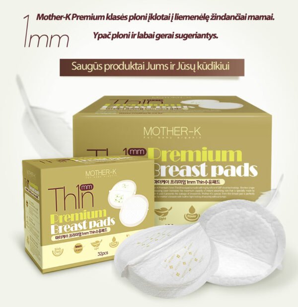 Mother-K Premium Extra Thin Bra Pads