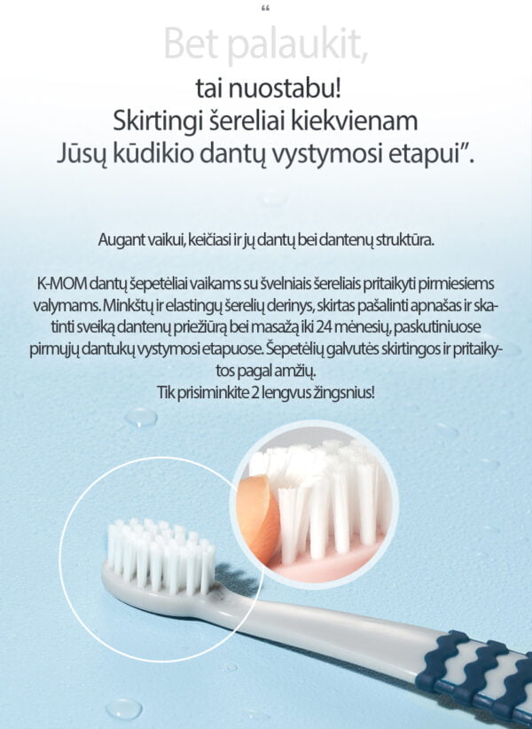 Mother-K Kids Toothbrush (from 24 months up to 12 years)