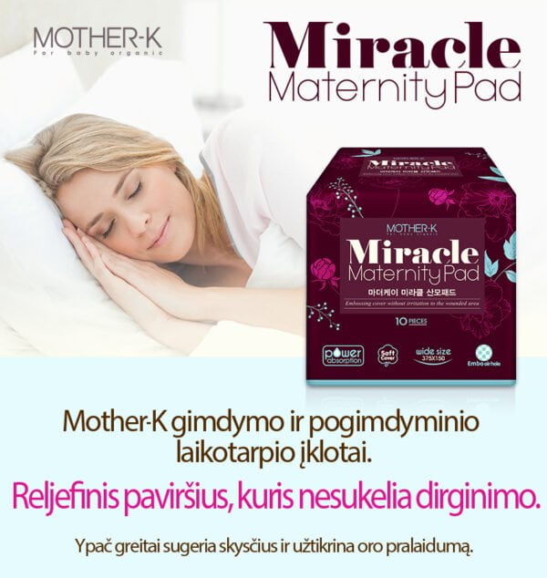  Mother-K  Disposable Pads After Birth (10 pcs.)