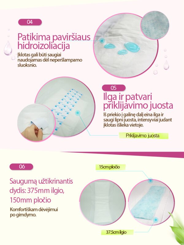  Mother-K  Disposable Pads After Birth (10 pcs.)