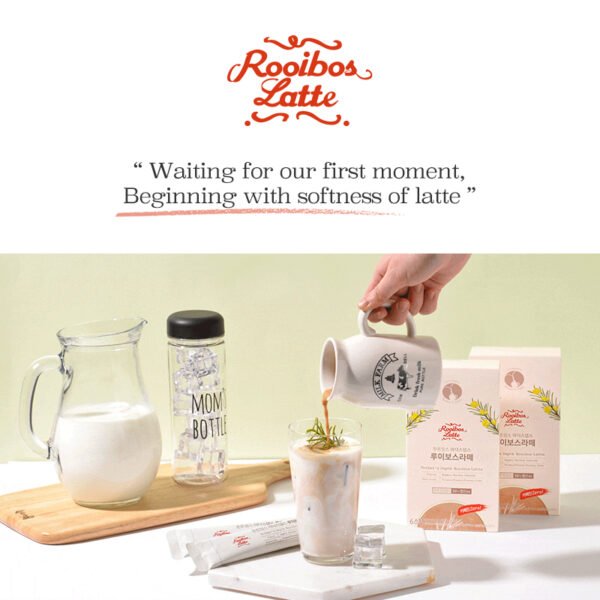 tntn mom's Rooibos Latte tea with folic acid and vitamin D for expectant mums