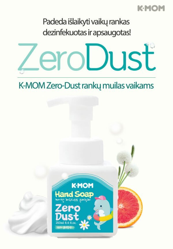  K-MOM "Zero Dust" Hand Soap for Kids (foam consistency)