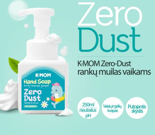 K-MOM "Zero Dust" hand soap for children (foam consistency)