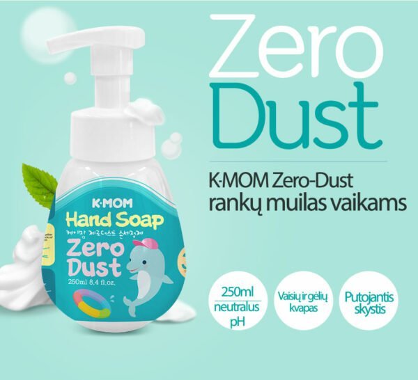 K-MOM "Zero Dust" hand soap for children (foam consistency)