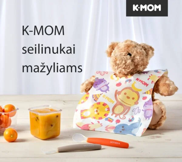 K-MOM disposable bibs (20 pcs.)