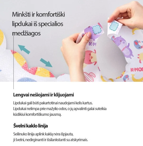 K-MOM disposable bibs (20 pcs.)