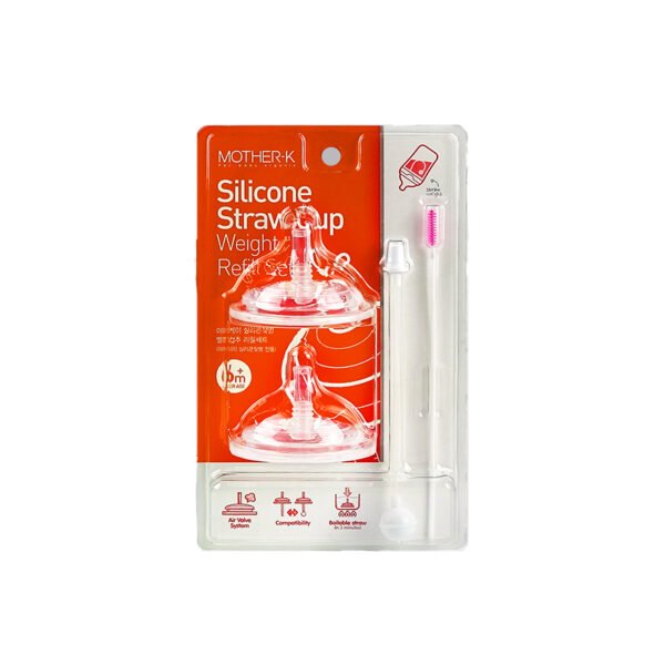 Mother-K Straw with weight for Silicone Feeding Bottle