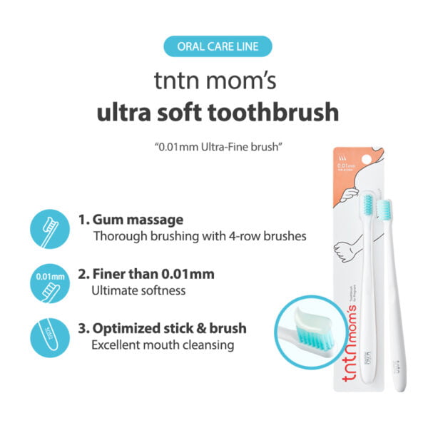 Toothbrush for expectant mothers