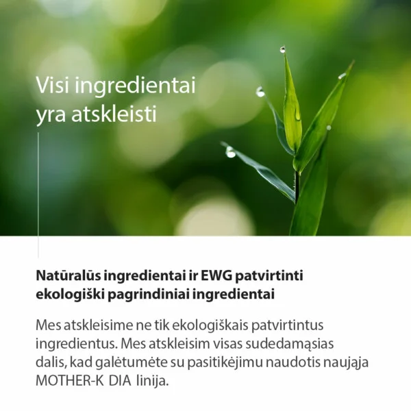 Mother-K "DIA" Vonios Valikliai – 3 už 2 kainą!