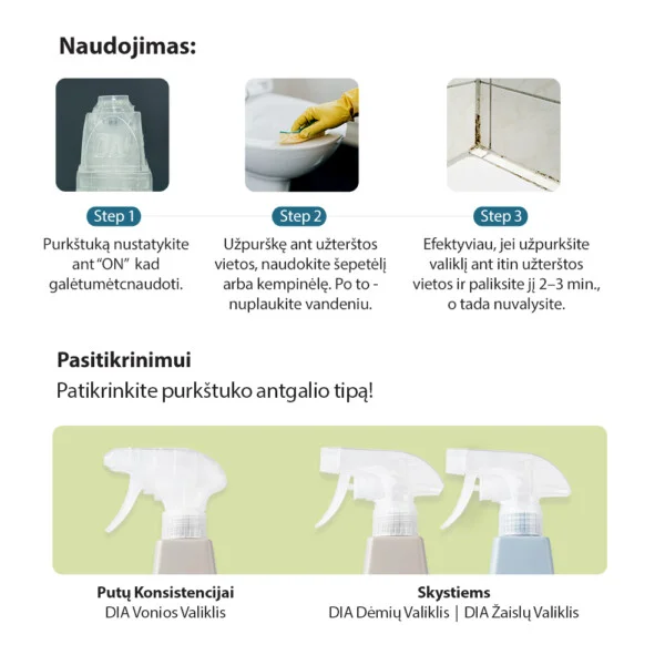 Mother-K "DIA" Vonios Valikliai – 3 už 2 kainą!