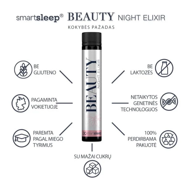 SMARTSLEEP® beauty food supplement BEAUTY NIGHT ELIXIR