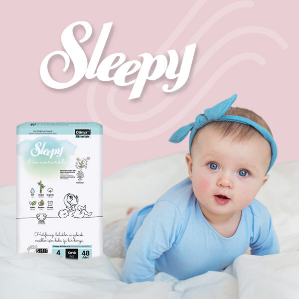 SLEEPY Bio Natural nappies