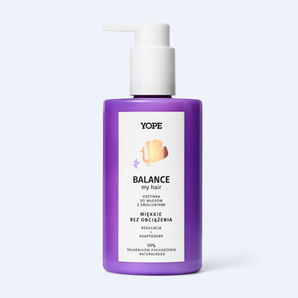 YOPE BALANCE Balancing Conditioner for oily skin with emollients, 300ml