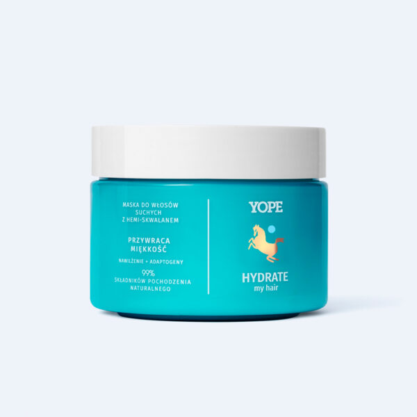 YOPE HYDRATE Moisturising Mask 3in1 for dry skin with hemisqualane, 250ml.