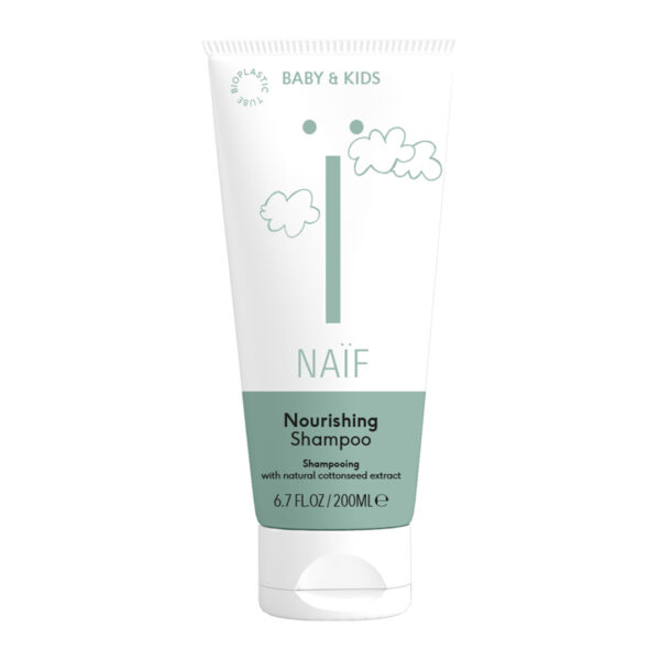 NAÏF Nourishing shampoo for babies and children, 200 ml.