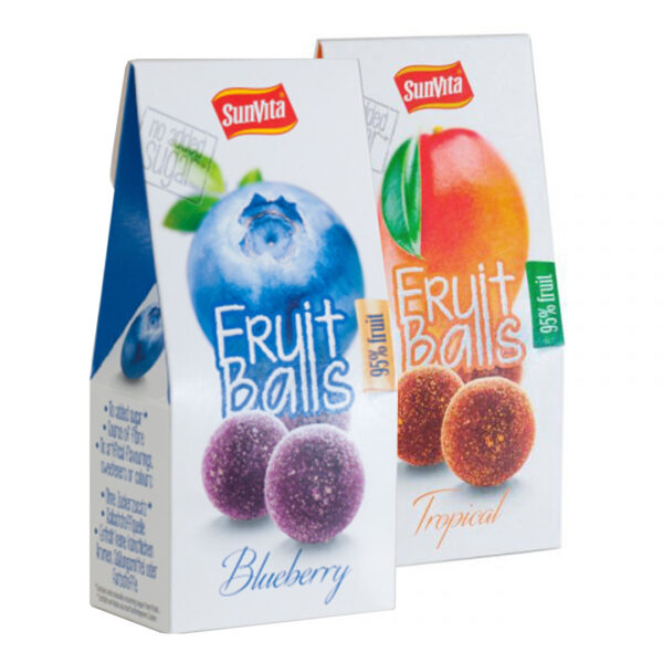 SunVita berry and fruit balls, 80g