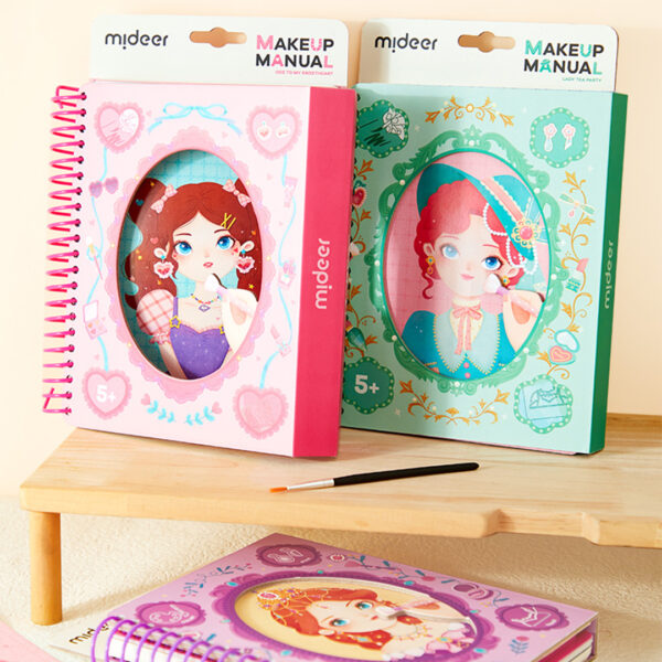 MiDeer Make-up colouring book, from 5 years