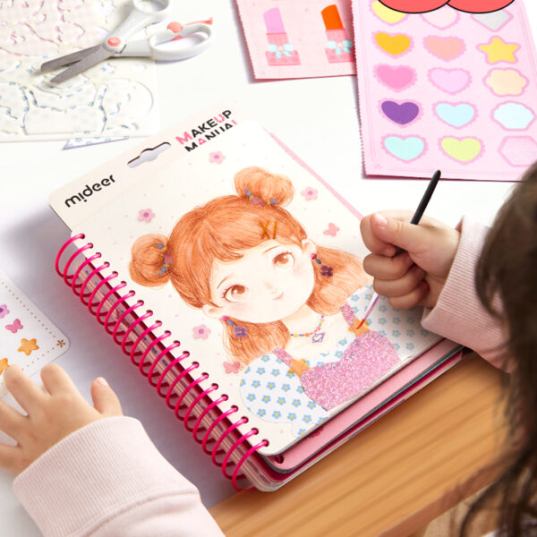 MiDeer Make-up colouring book, from 5 years