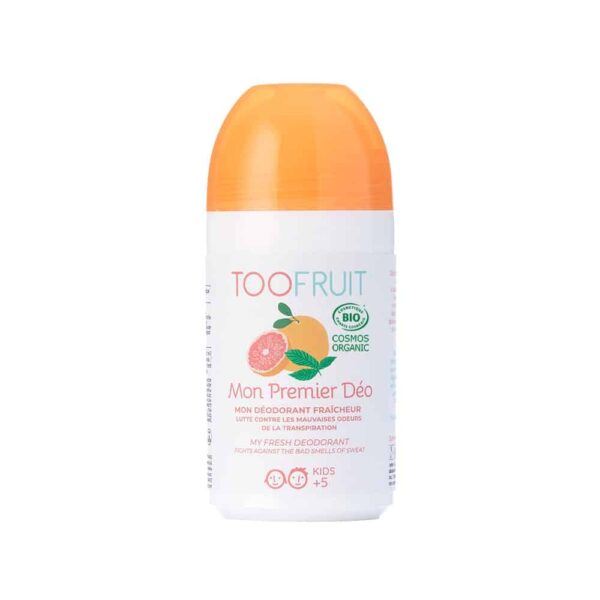 TOOFRUIT rinkinys "Labas, paauglyste!" Pirmoji veido odos priežiūros ir higienos rutina mergaitėms