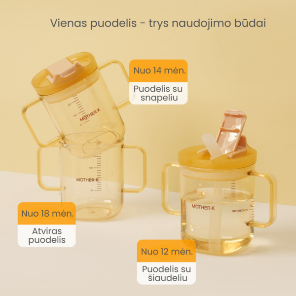 Mother-K PPSU Mokomasis puodelis, nuo 12mėn.