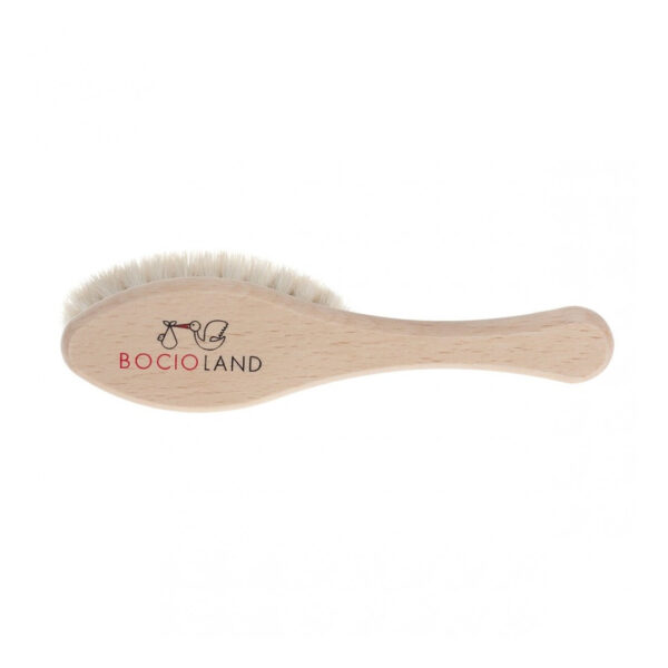 Bocioland Natural Bristle Hair Brush for Babies & Kids