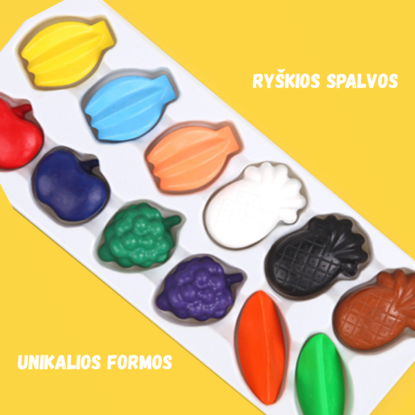 Jarmel Key Crayons, 3 years and up (Kopija)