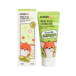 K-MOM dantų pasta su fluoru 1450 ppm., obuolių skonio, 60g. - 1 vnt.