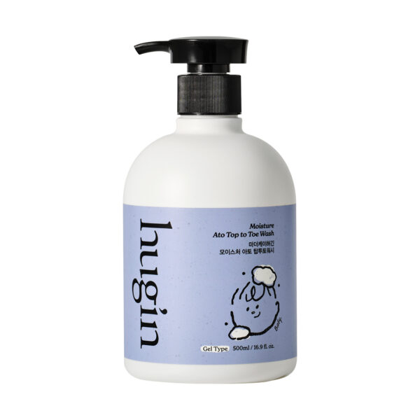hug'in by Mother-K prausiklis kūdikiams ir vaikams, bekvapis, 500 ml.