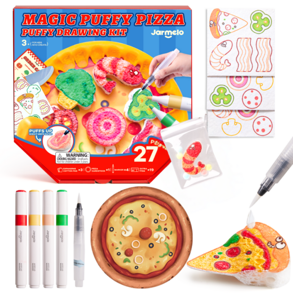Jarmelo 3D kūrybinis rinkinys "Magiška pica", nuo 4 metų