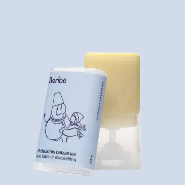 Beribė Pieštukinis balzamas nuo šalčio ir išsausėjimų, 15 ml.
