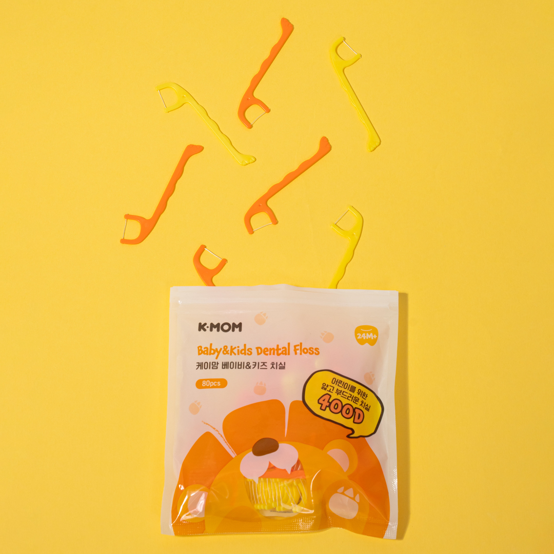 K-MOM Dental Floss for Kids, from 2 years