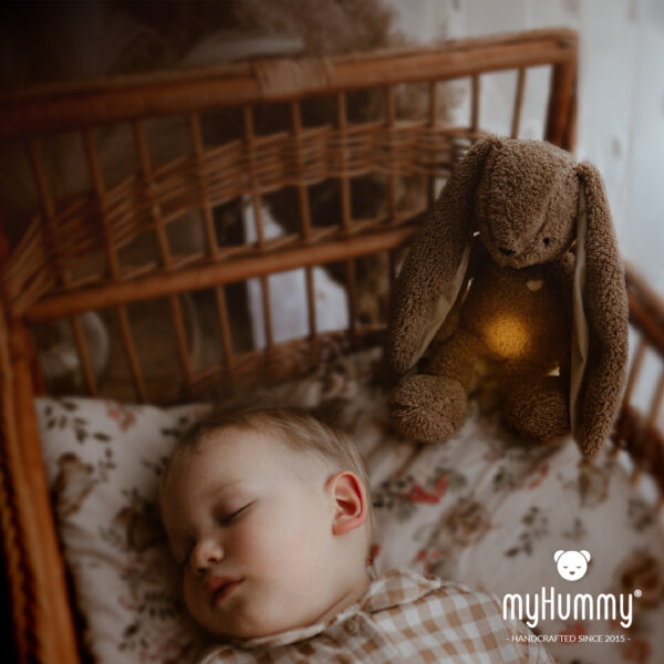 MyHummy soothing toy with heating pad and white noise