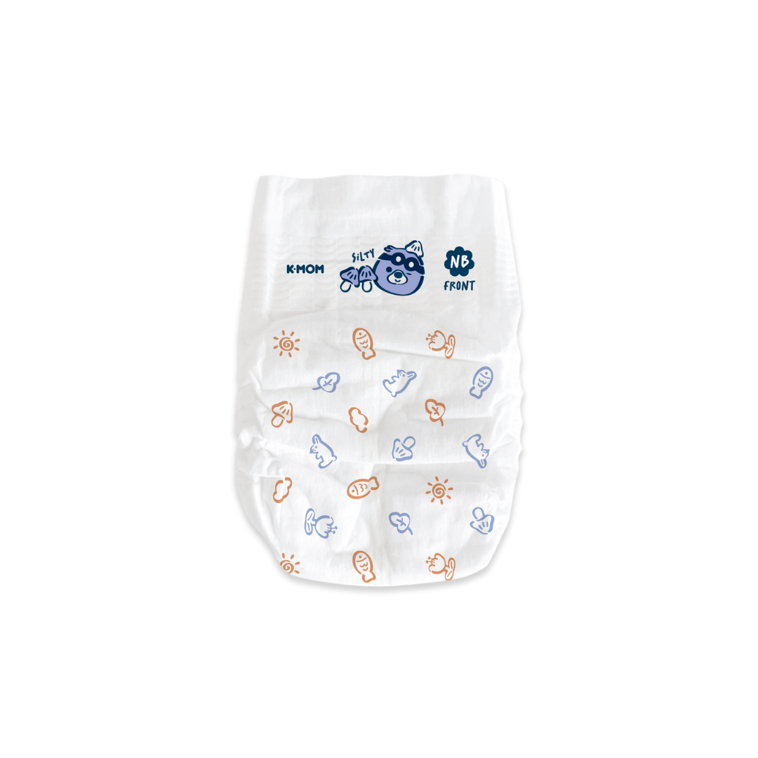 K-MOM Comfort Fit diapers NEWBORN size (up to 5 kg), 28 pcs