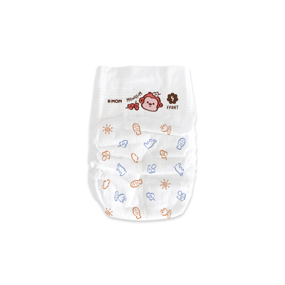K-MOM Comfort Fit diapers size S (4-8 kg), 40 pcs