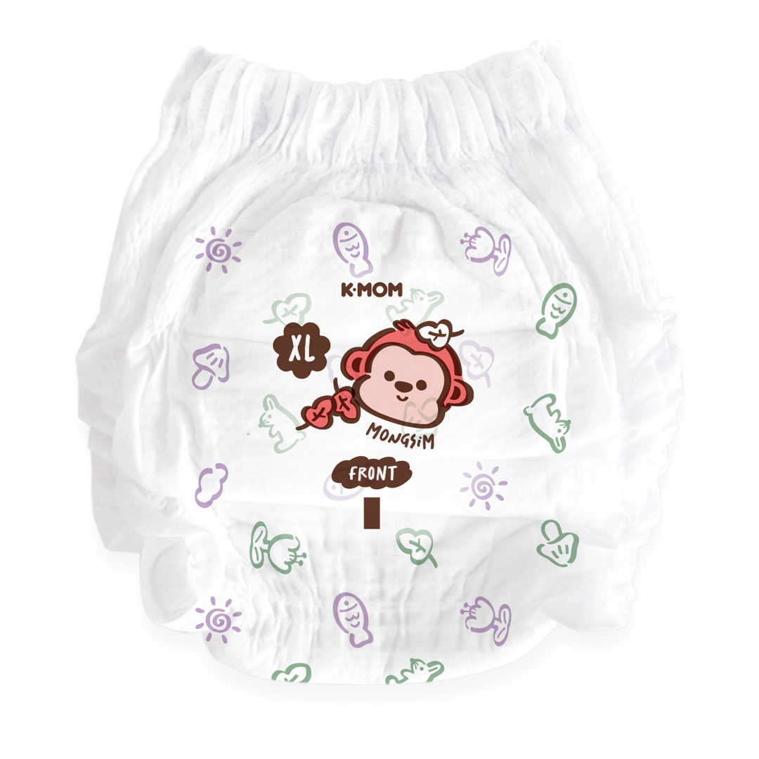 K-MOM Comfort Fit Diaper Pants XL size (12-17 kg), 32 pcs