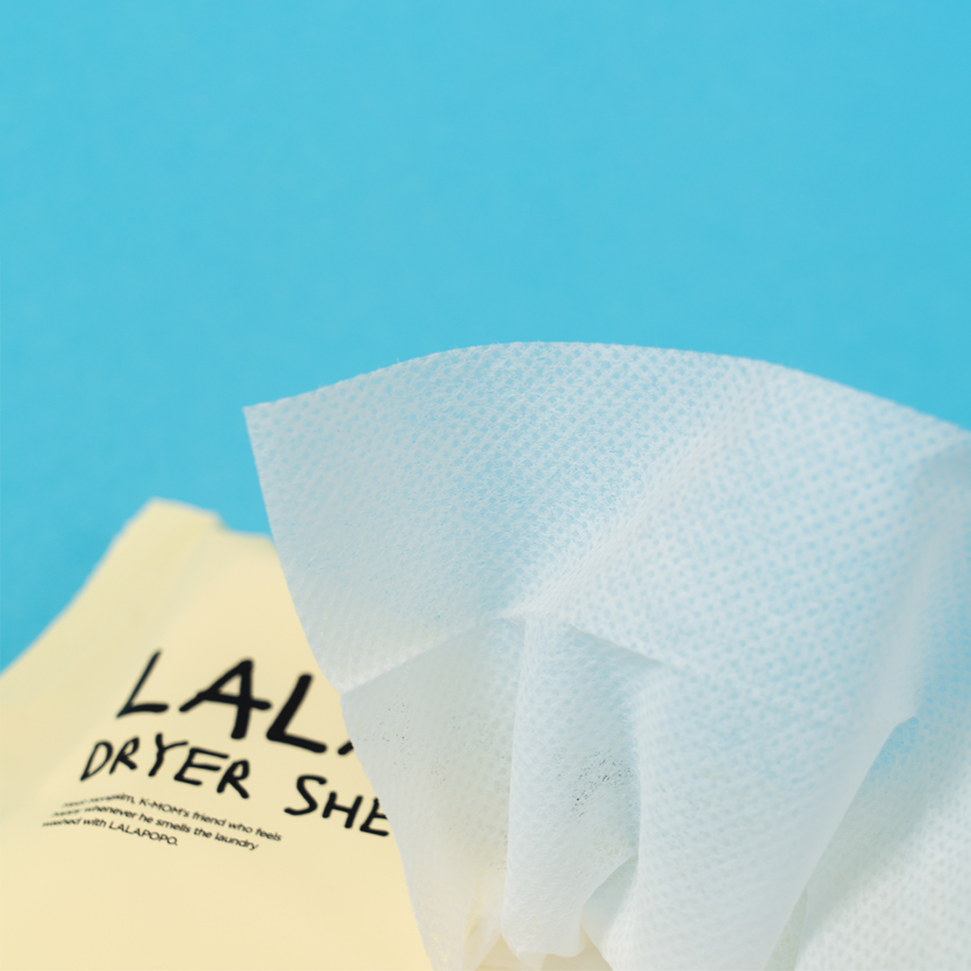 K-MOM Lalapopo Dryer Sheets Magnolia, 60 pcs