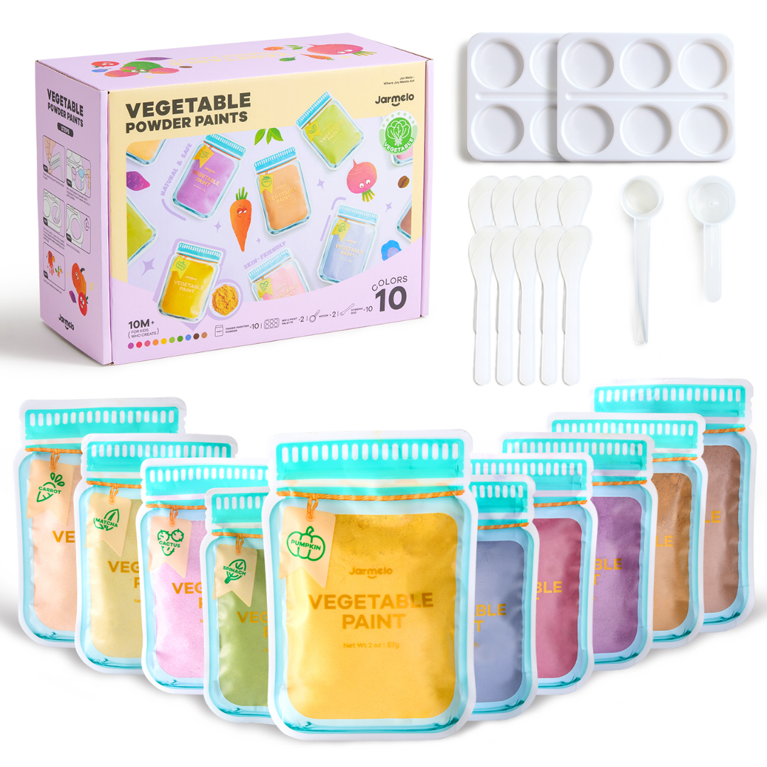 Jarmelo Natūralūs augaliniai dažai vaikams, nuo 10 mėn.