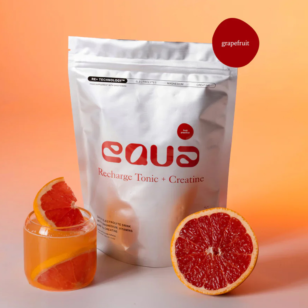 Equa Greipfrutų skonio elektrolitų gėrimas + Kreatinas 1 kreatinas