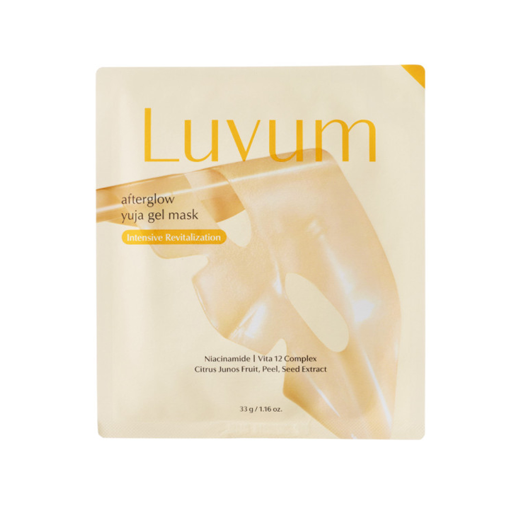 Luvum “Afterglow” multivitaminų gelinio lakšto veido kaukė, 1 vnt 1 Luvum “Afterglow” multivitaminų gelinio lakšto veido kaukė, 1 vnt