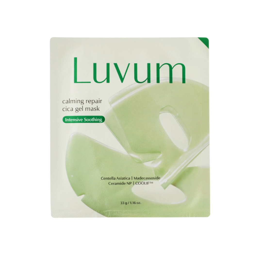 Luvum “Calming repair” gelinio lakšto veido kaukė, 1 vnt 1 veido kaukė