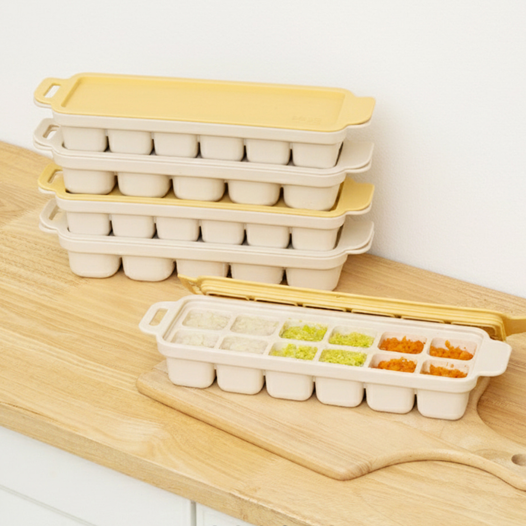 Mother-K Hug Silicone Baby Food Freezing Tray