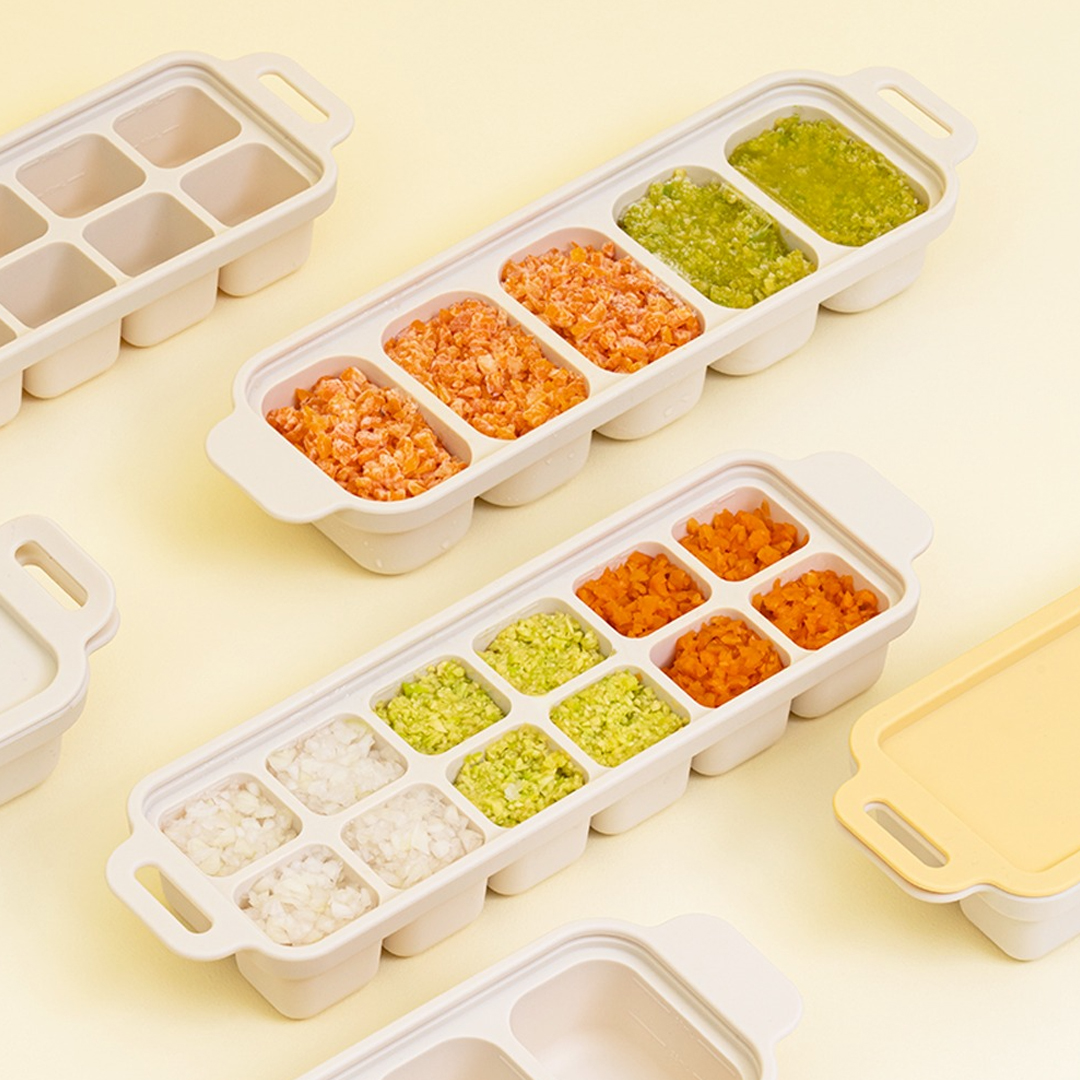Mother-K Hug Silicone Baby Food Freezing Tray 1 Mother-K Hug Silicone Baby Food Freezing Tray